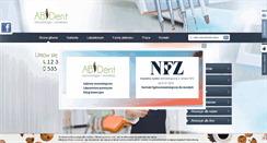Desktop Screenshot of abdent.pl
